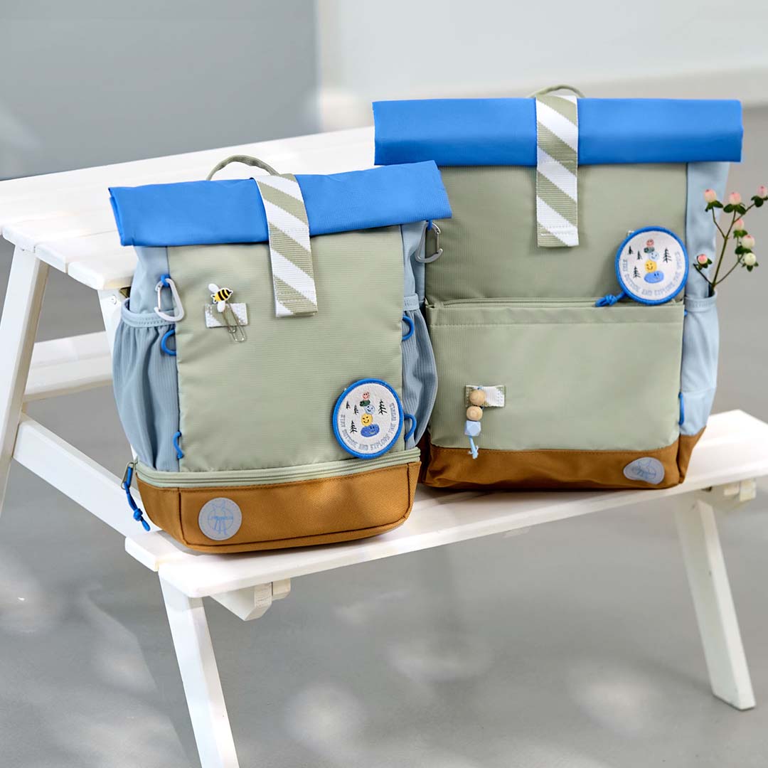 lässig rugzak sunny explorer - green-blue - 39 cm
