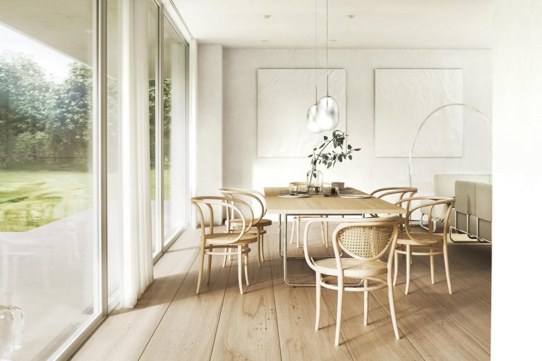 Thonet 209 stoel licht beuken