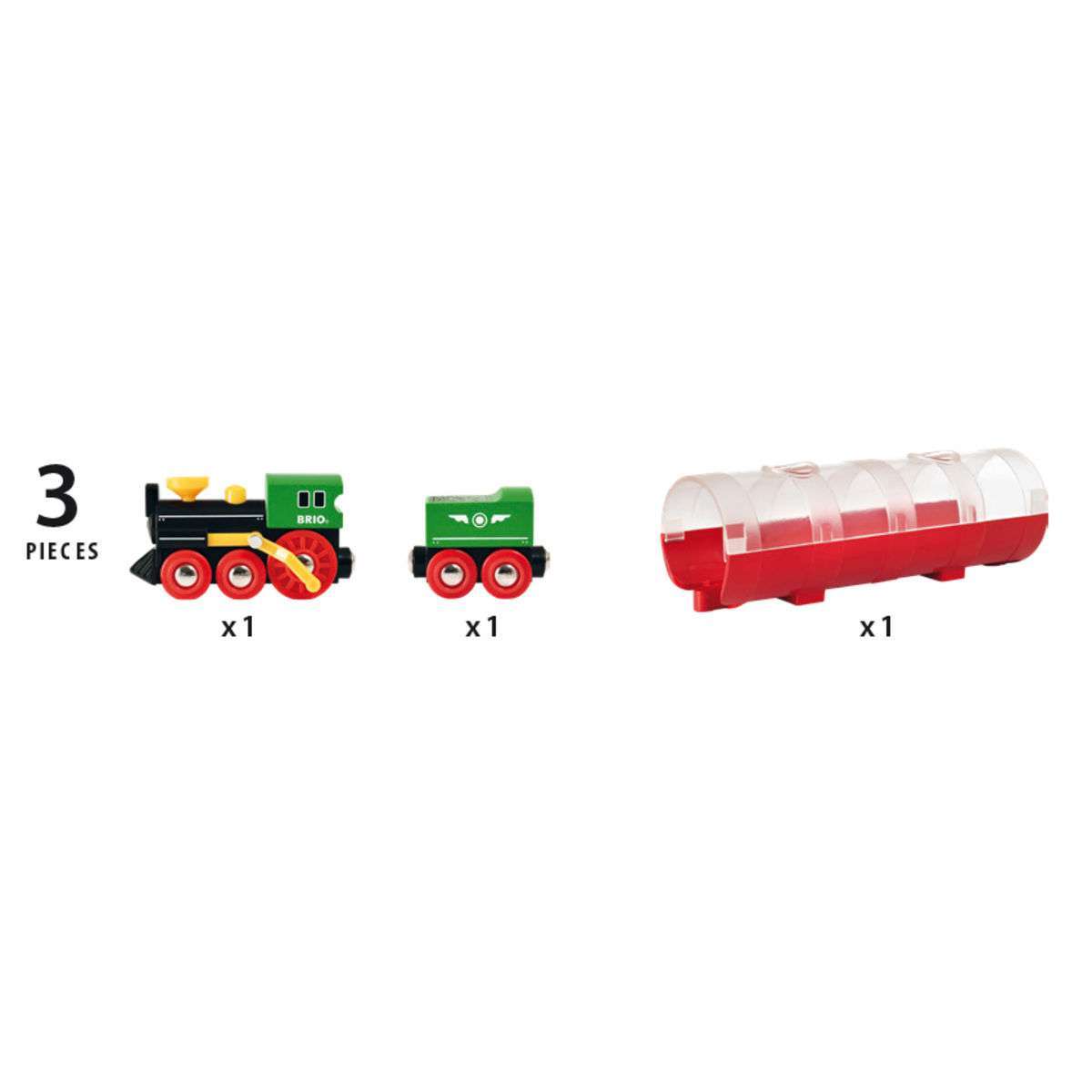 BRIO Spiel Tunnel Box Dampflokzug