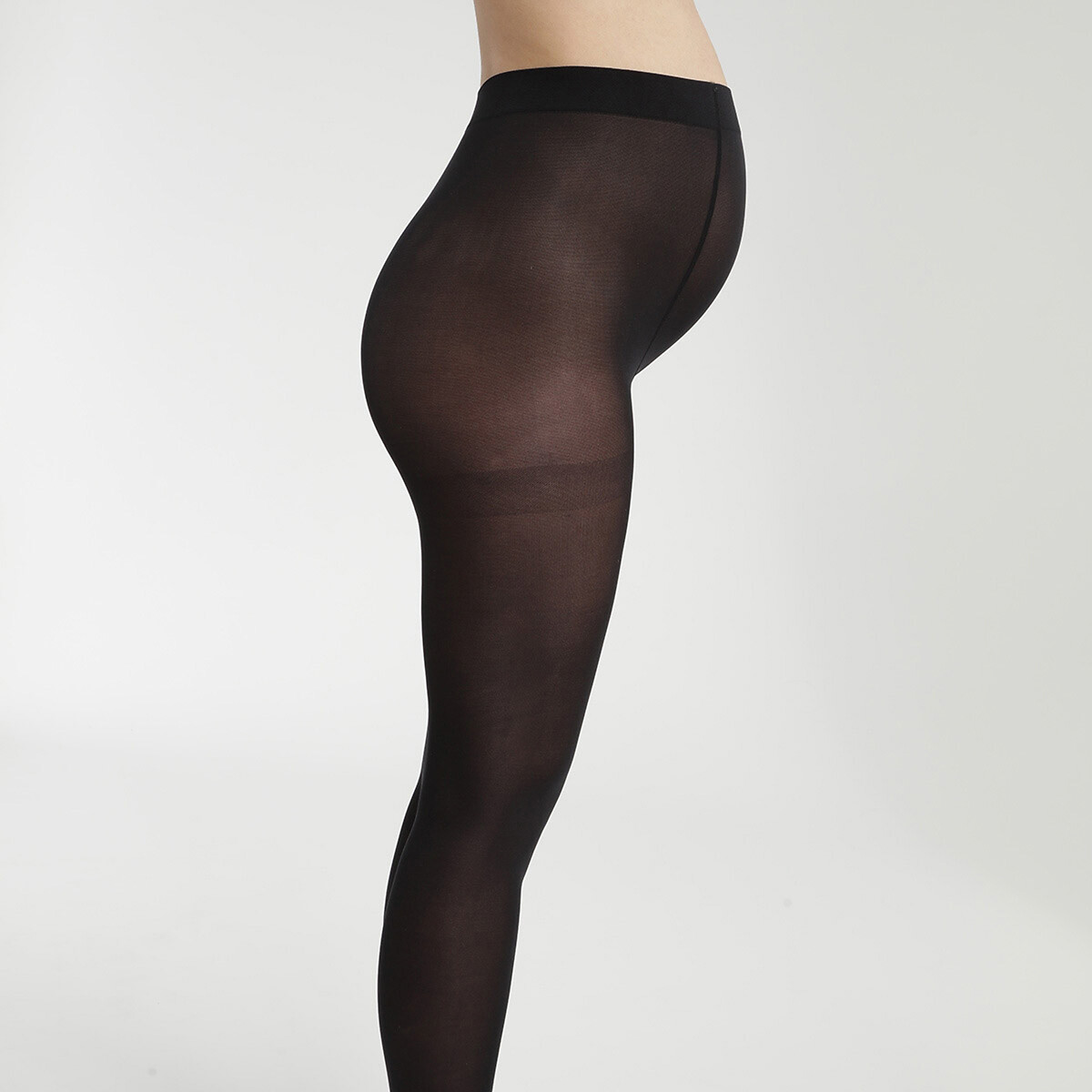 Meia-calça opaca para gestantes DIM 50D