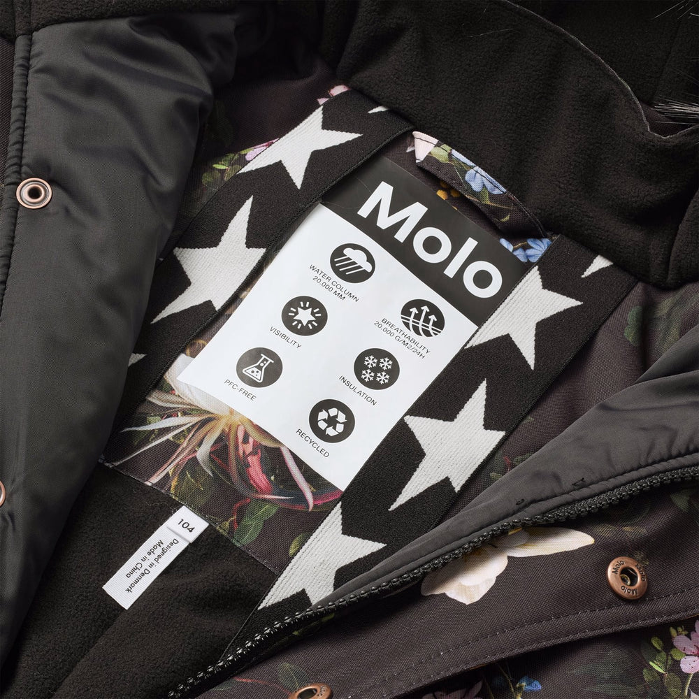 Køb Molo Paisley Flowers Polaris Pels Junior Flyverdragt