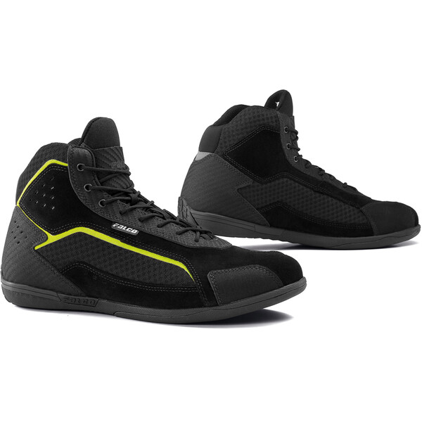 Falco - Baskets Speedox Noir / Jaune fluo
