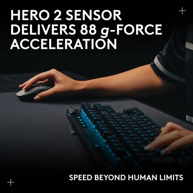 Logitech G PRO 2 LIGHTSPEED gaming-mus (hvid)