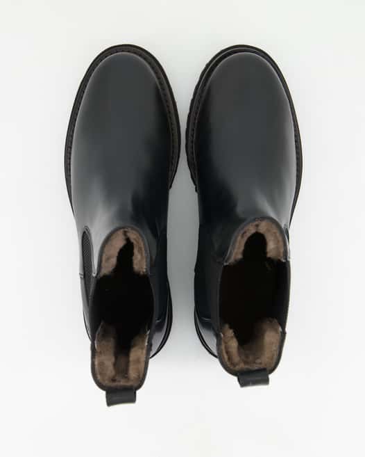 Zahira B-2549 Chelsea Boots in Schwarz