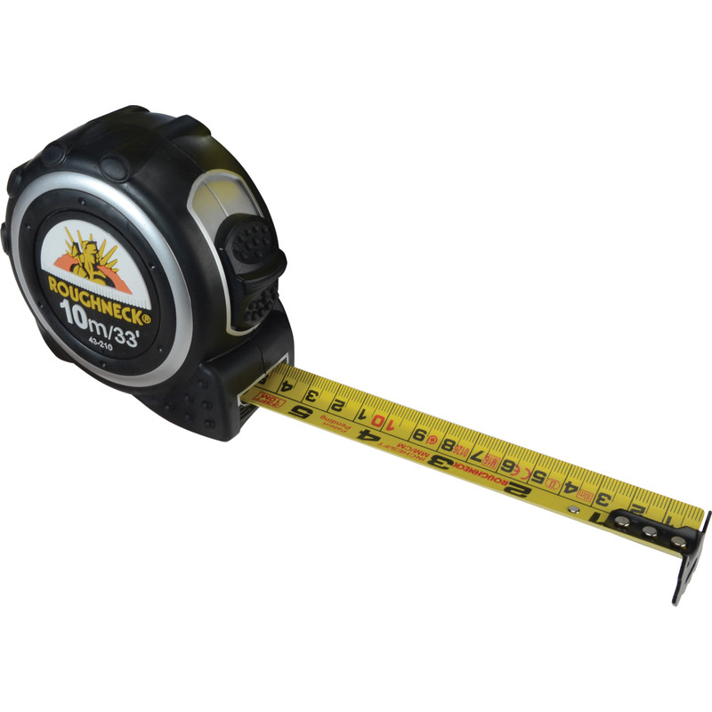 Roughneck rolbandmaat 10m 30mm