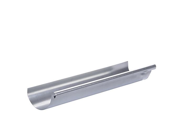Gouttière zinc Ø16 mm L.2 m métallique
