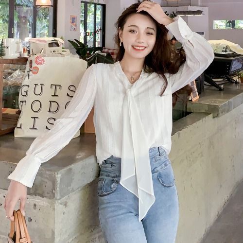Karnel - Effen mesh kanten blouse