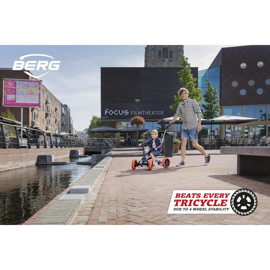 BERG Pedal Go-Kart Buzzy Nitro 2-in-1