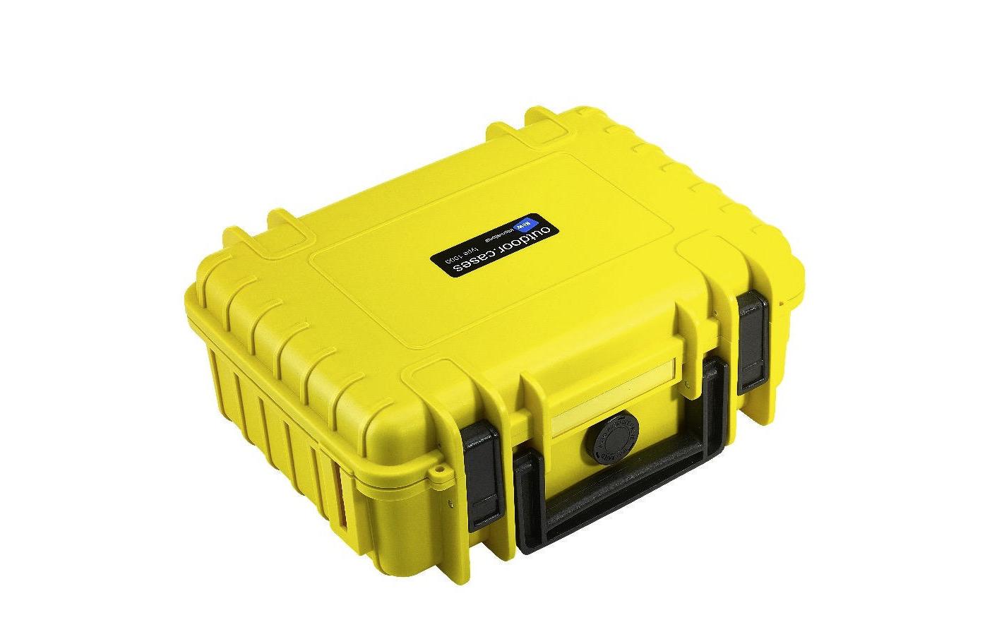 Outdoor-Koffer Typ 1000 RPD GelbRobuster Koffer für einen sicheren Transport