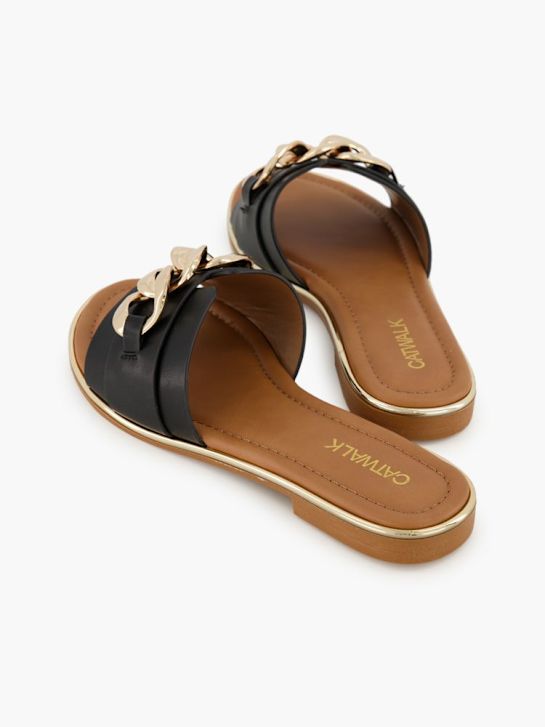 Catwalk Pantolette Schwarz
