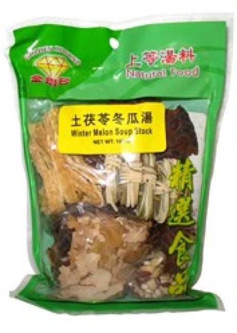 Golden Diamond Wintermeloen Chinese Kruidensoep Pakket 100g