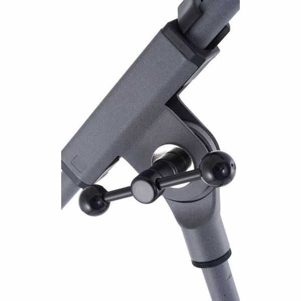 K&M 25900 Halbhohes Mikrofonstativ grau