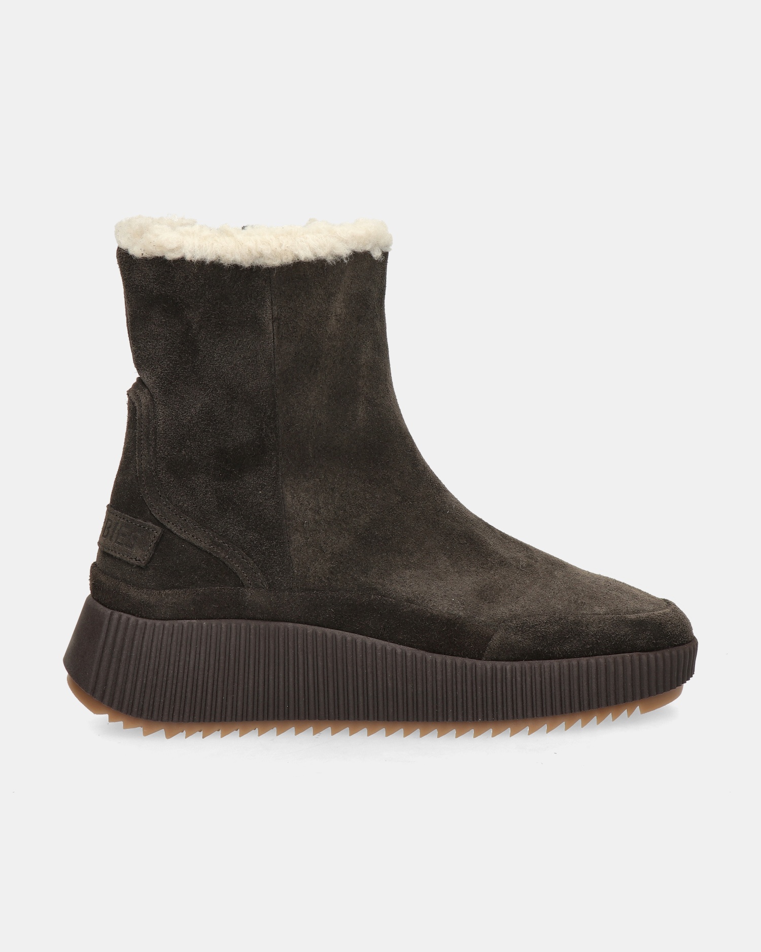 Shabbies Amsterdam Chavi Gevoerde boots  - bruin