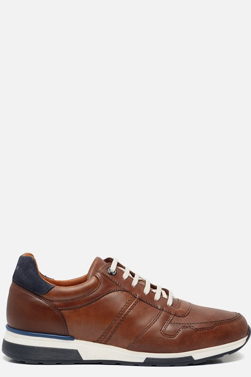 Van Lier Positano Sneakers cognac Leer