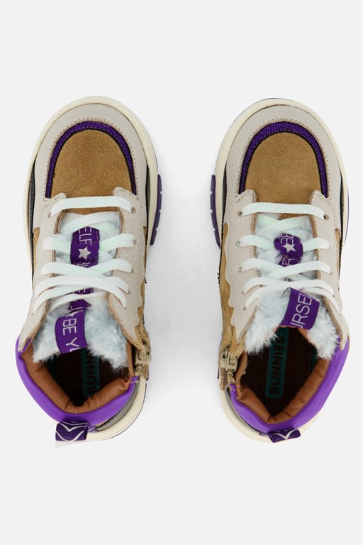 BunniesJR Sneakers paars Leer