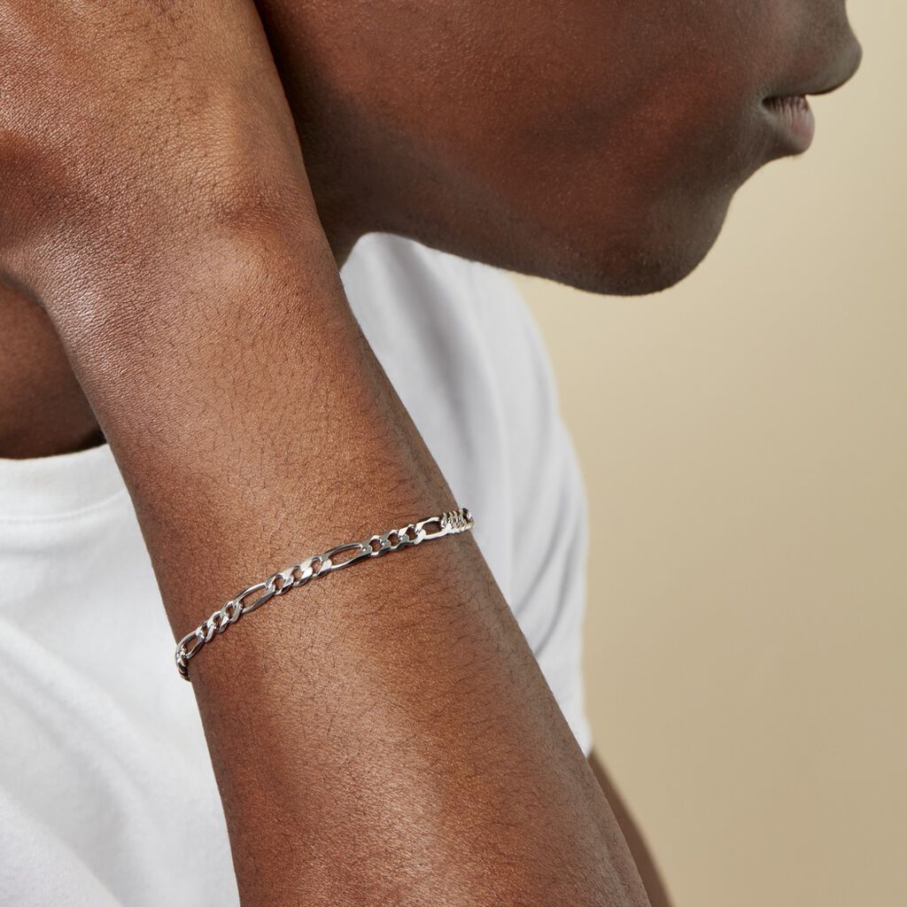 Bracelet Vivian Argent Blanc