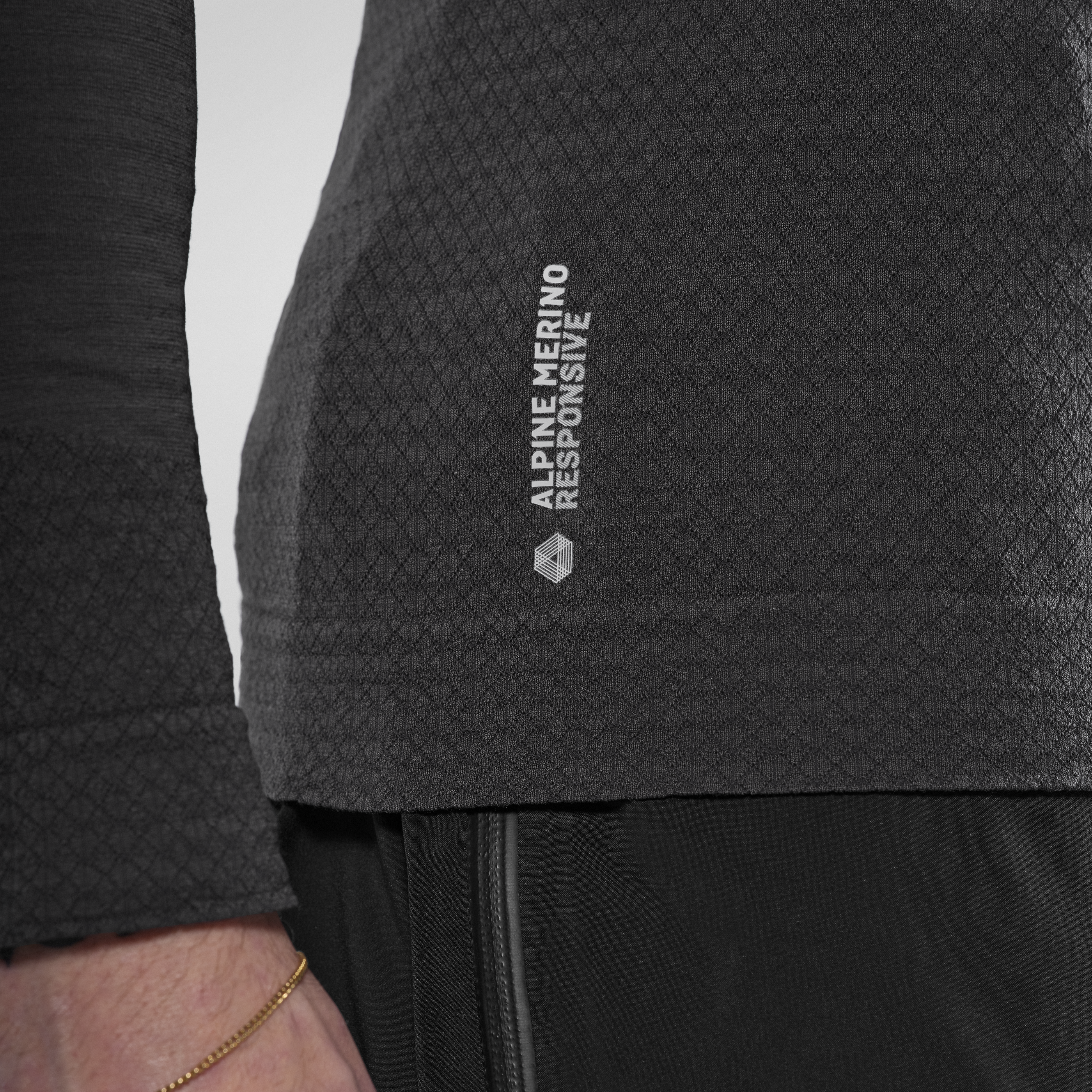 Zebru Responsive Langarm Shirt Herren