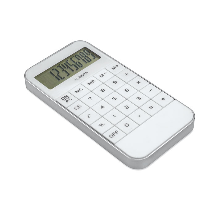 GiftRetail MO8192 - ZACK Calculatrice Compacte 10 Chiffres avec Écran
