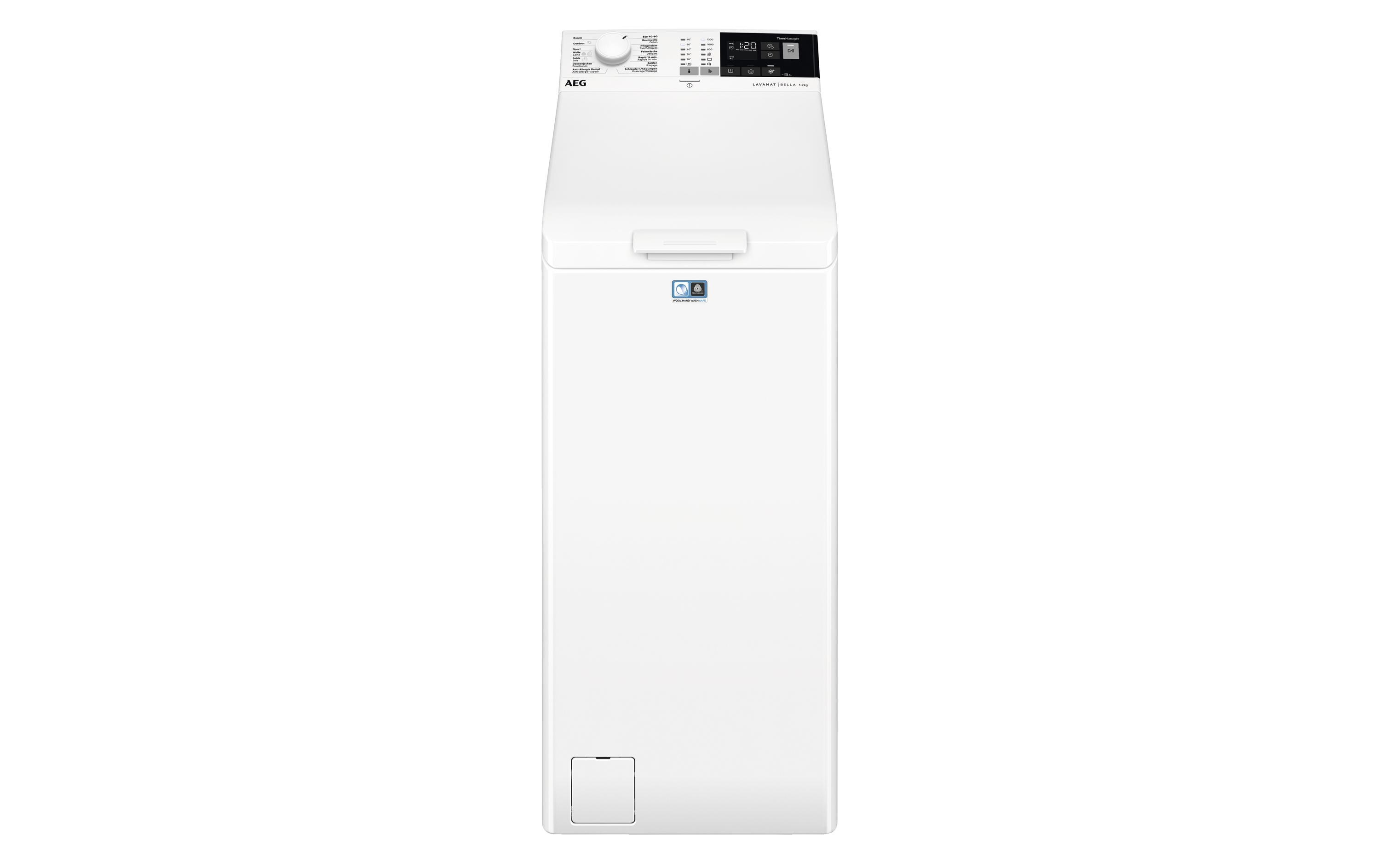 Waschmaschine LB1370 Oben (Toplader)<br>Toplader mit 7 kg Ladekapazität