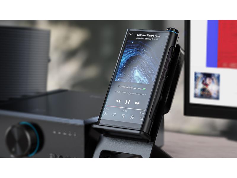 FiiO HiRes-Player M15S Schwarz Portabler Hi-Res Musik-Player
