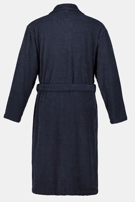 Bademantel, Homewear, Schalkragen, Frottee, bis 8XL