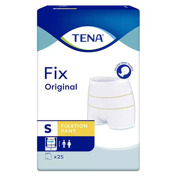 TENA Fix Original Suporte Slip Tamanho P 25 unidades