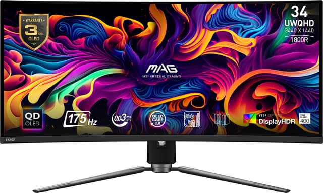MSI MAG 341CQP QD-OLED 34