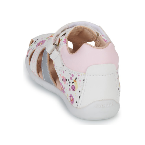 Geox - B ELTHAN GIRL D - Rose / Blanc