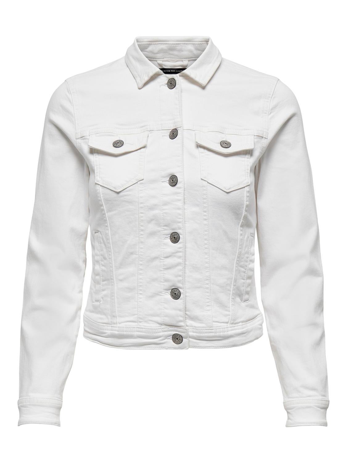 ONLTIA Jeansjacke White
