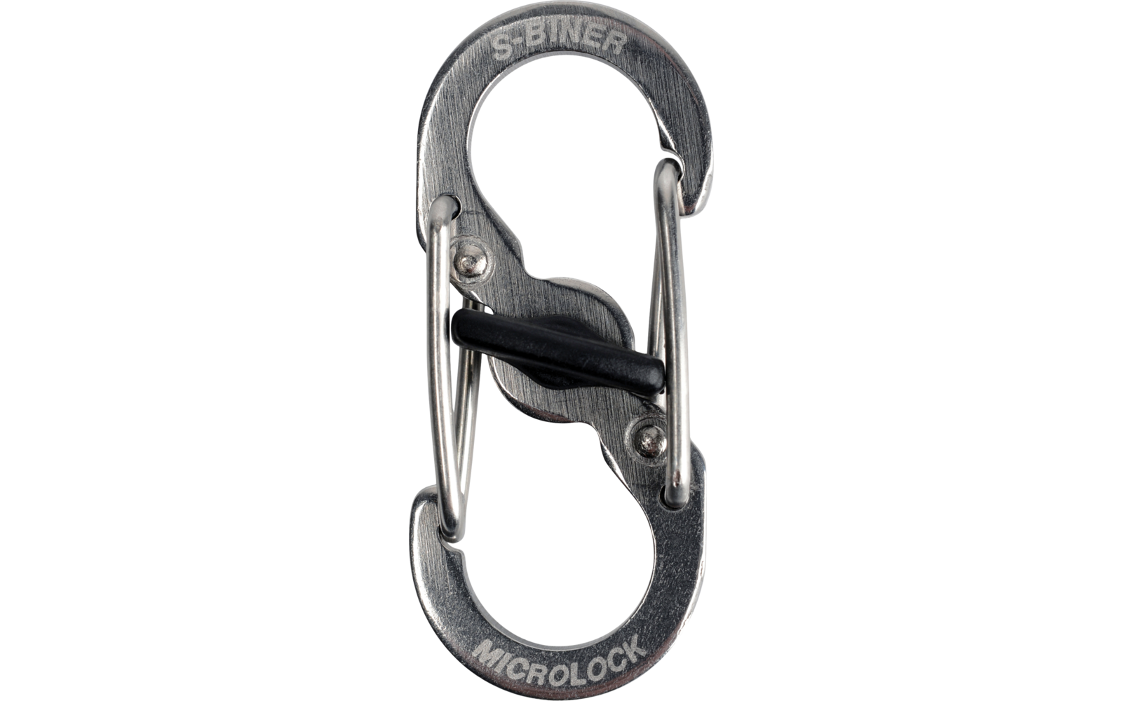 Nite Ize S-Biner MicroLock - silber, 2 St.