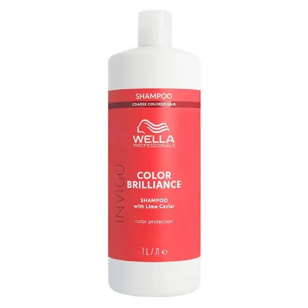 Shampoo Wella Professionals Invigo Color Brilliance para Cabelos Grossos e Coloridos 1L