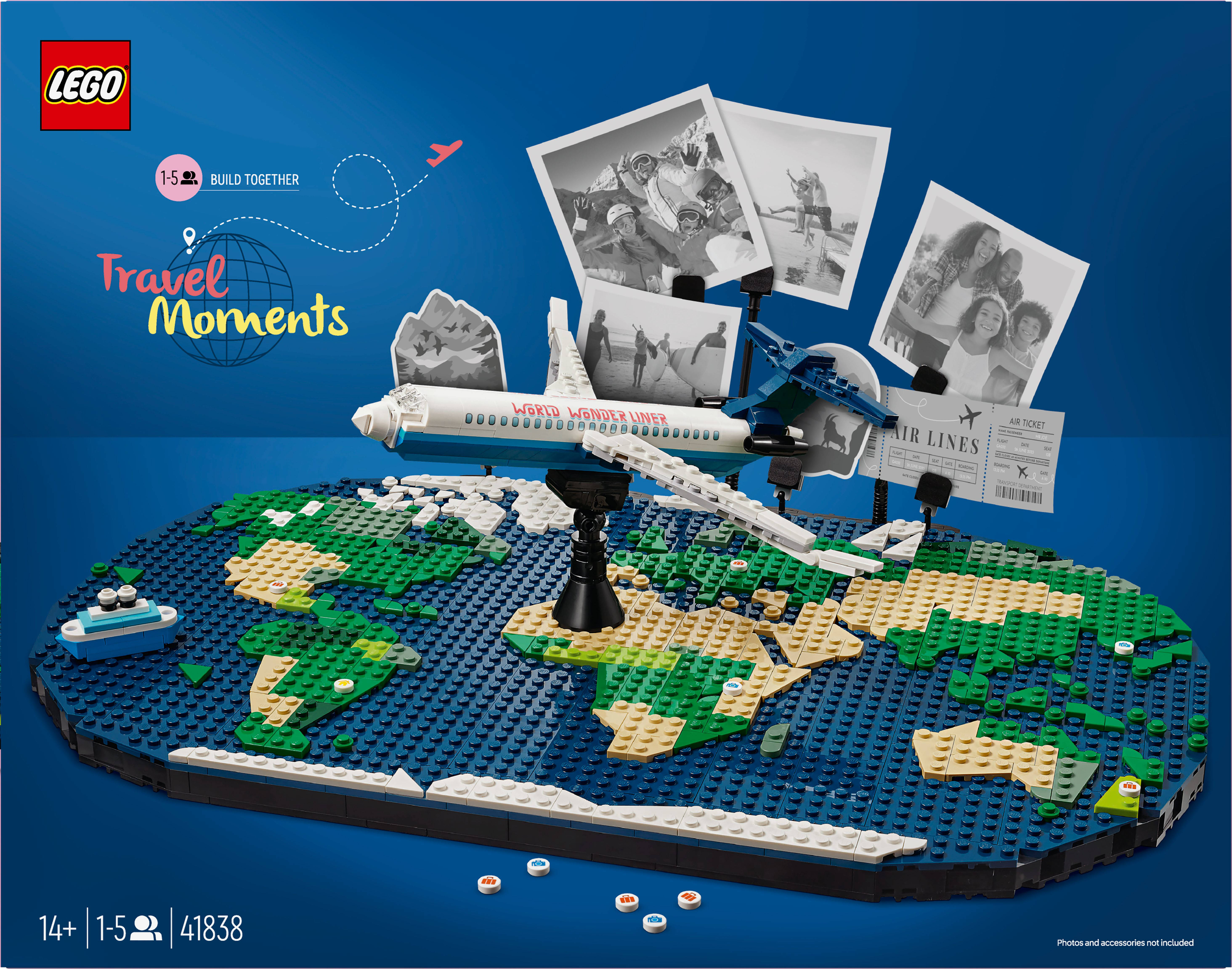 LEGO Family Vakantieherinneringen Bouwpakket voor Volwassenen en Tieners 41838