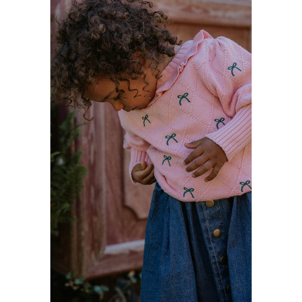 Køb Fliink Candy Pink Lucie Sløjfe Pullover