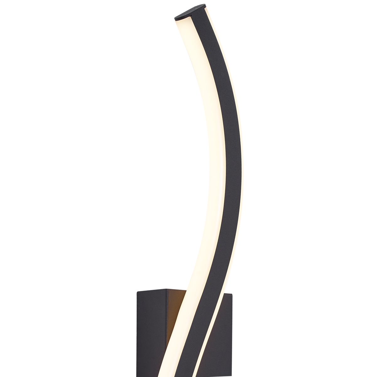 Design wandlamp zwart 3-staps dimbaar 2-lichts - Bummy