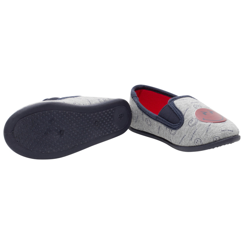 Chaussons bas à badge SmileyWorld pour garçon