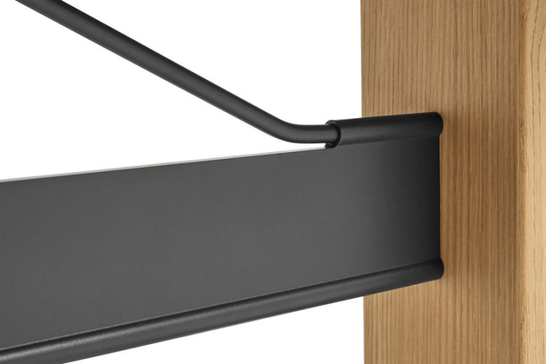 Hay Passerelle tafel 260x95 walnoot Black