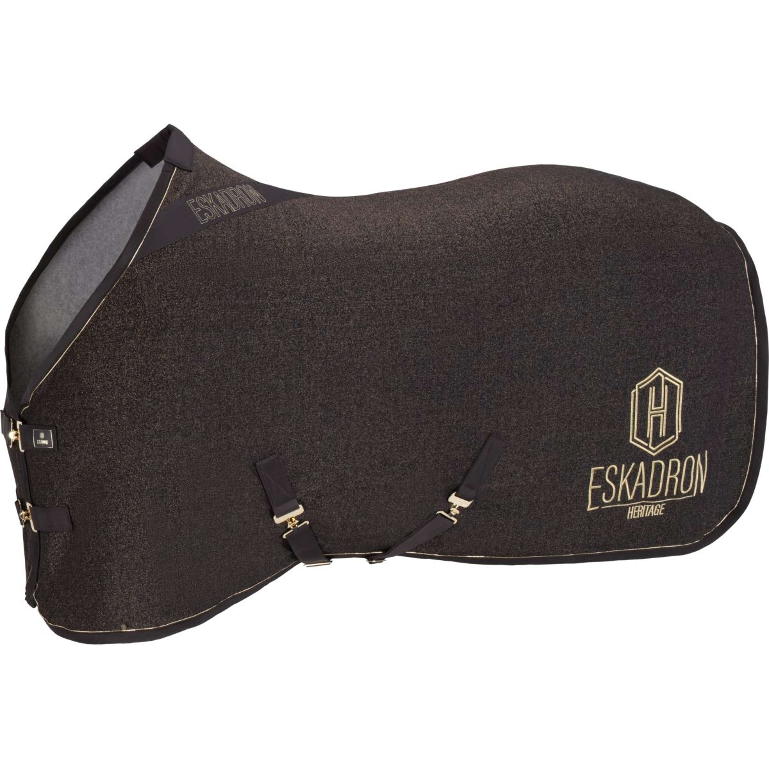 Eskadron Zweetdeken Heritage Jersey Sparkle Black Truffle