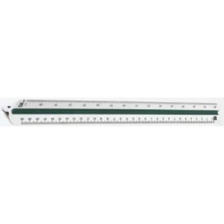 Rumold Dreikantmaßstab 1 architect 30cm, weiß