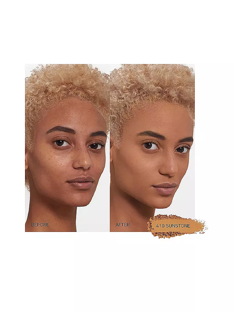 SHISEIDO Synchro Skin Self-Refreshing Custom Finish Powder Foundation (410 Sunstone) beige