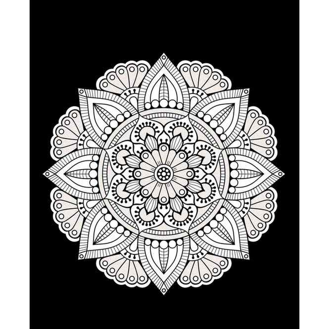 Creative Time - Spirit & Soul - Magic Mandalas - Glitzer-Malbuch