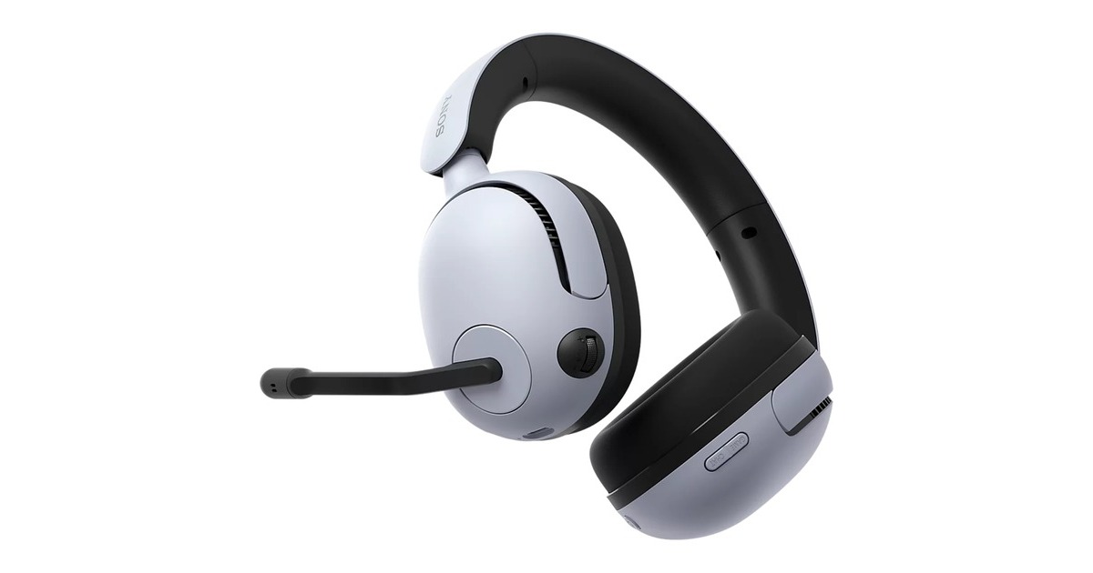 SonyInzone H5 wireless headset over-ear gaming headset  (Wit/zwart)