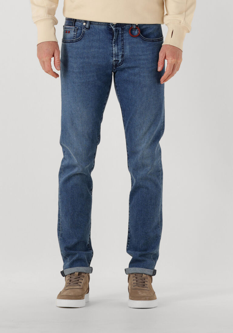 blauwe tramarossa slim fit jeans michelangelo