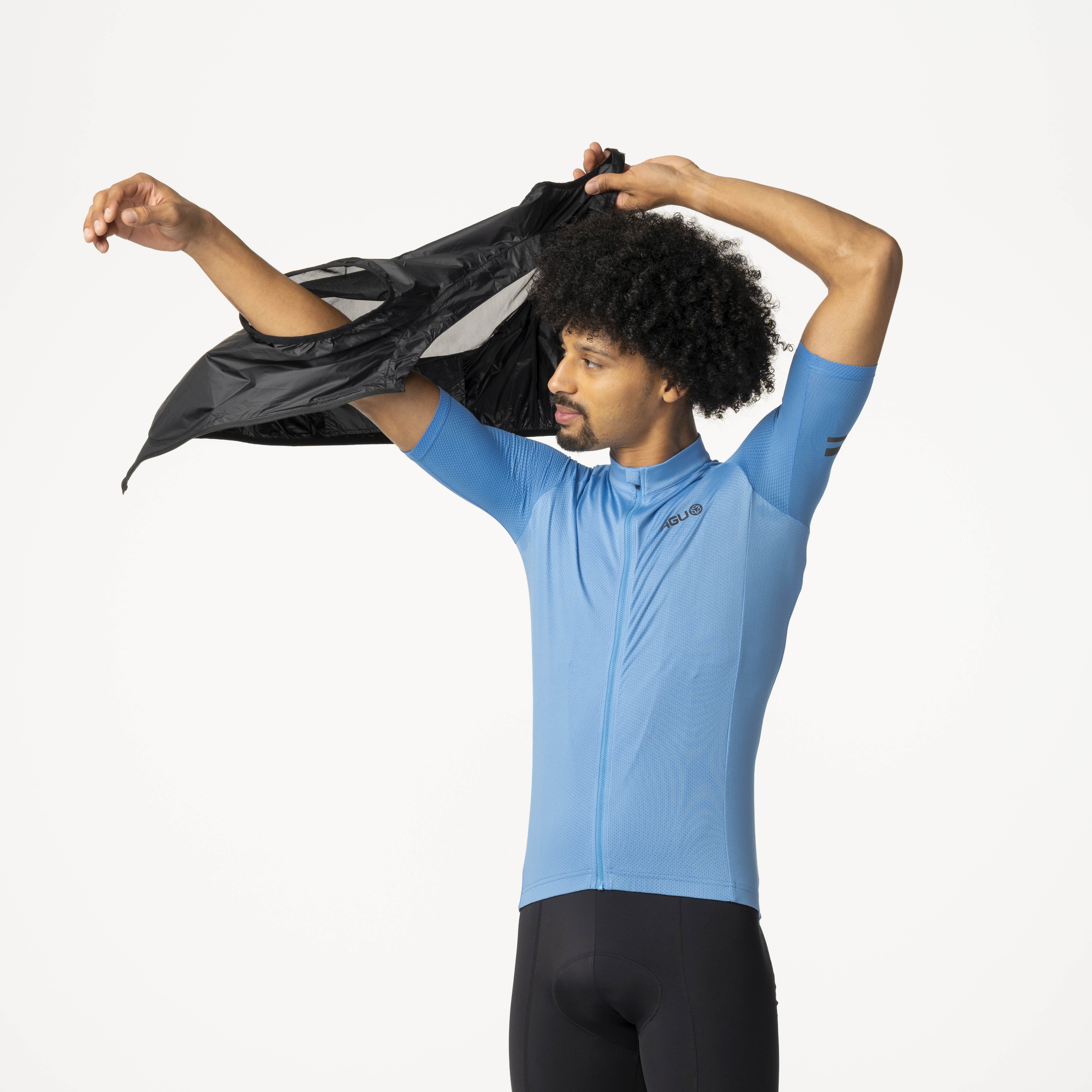 AGU Essential Heren Wind Body - Black