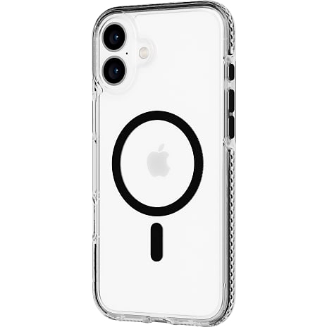 Tech21 iPhone 16 Plus cover – transparent/sort