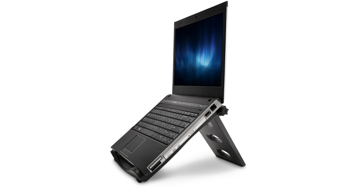 KensingtonSmartFit Easy Riser-laptopstandaard met koelfunctie  (Zwart)