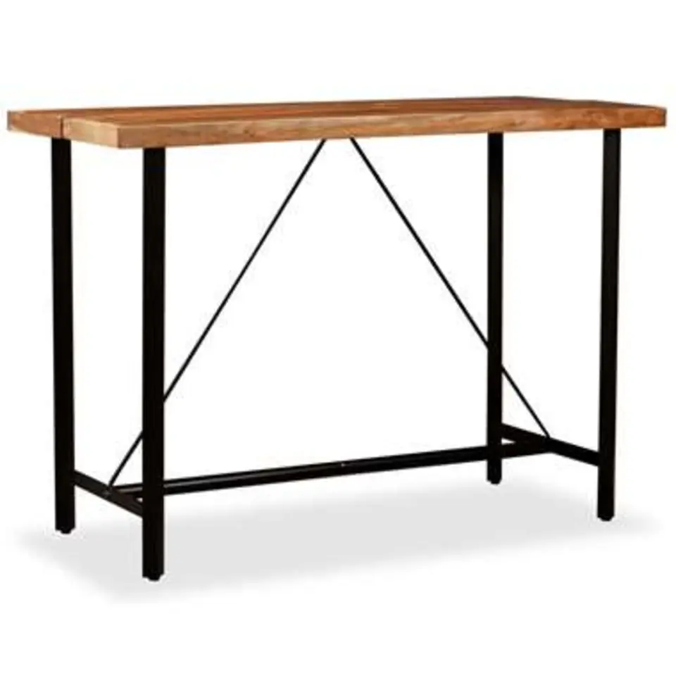 vidaXL - Bartafel - Bruin - Hout - 150 x 70 x 107 cm