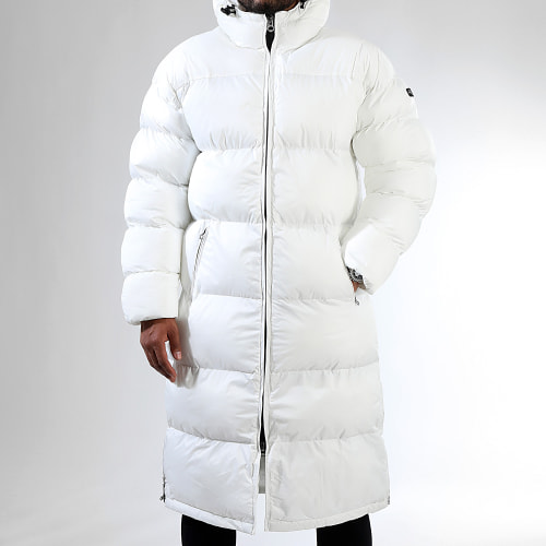 Doudoune Longue Capuche 2190MAX Blanc