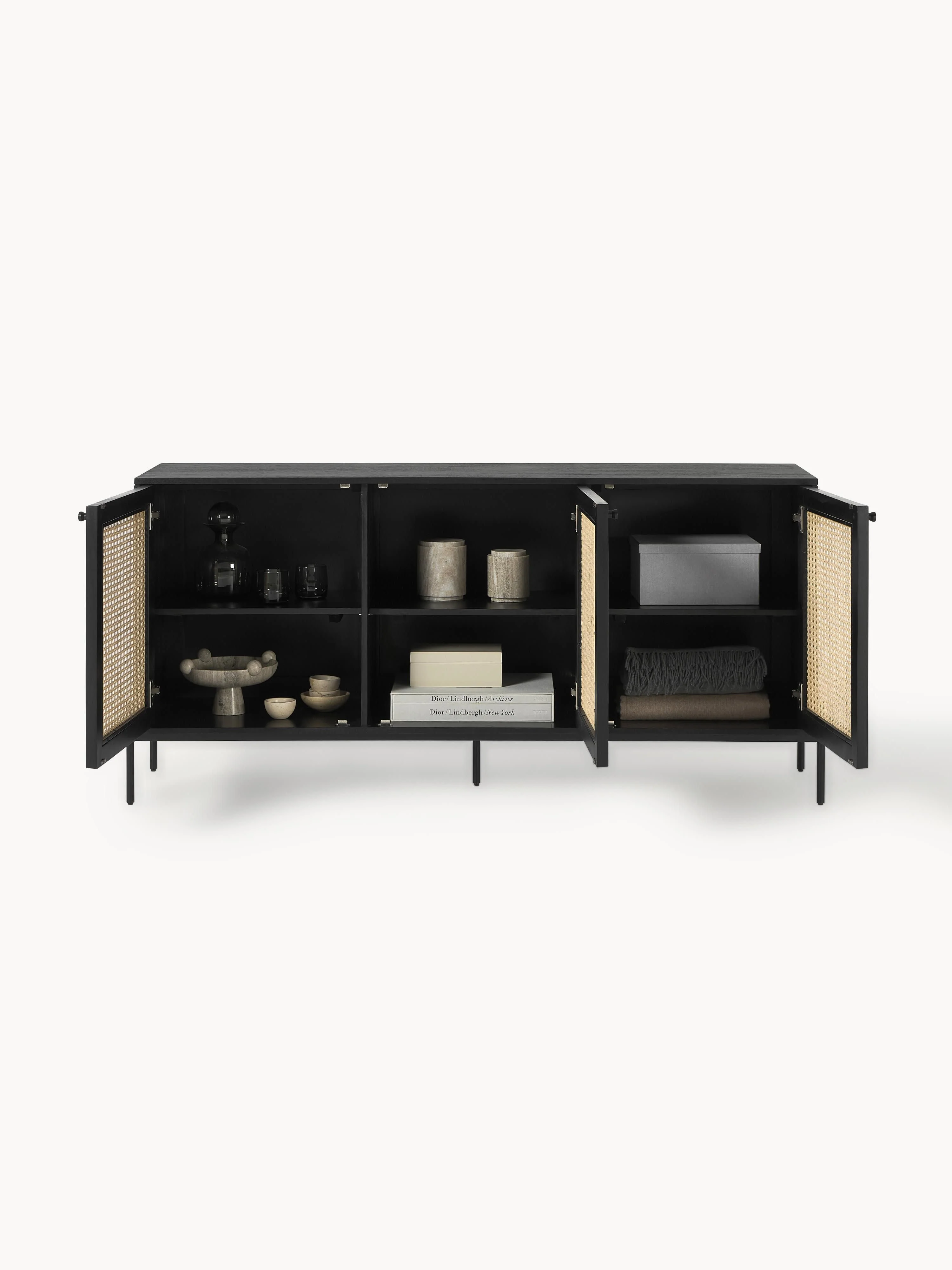 Dressoir Vienna met Weens vlechtwerk
