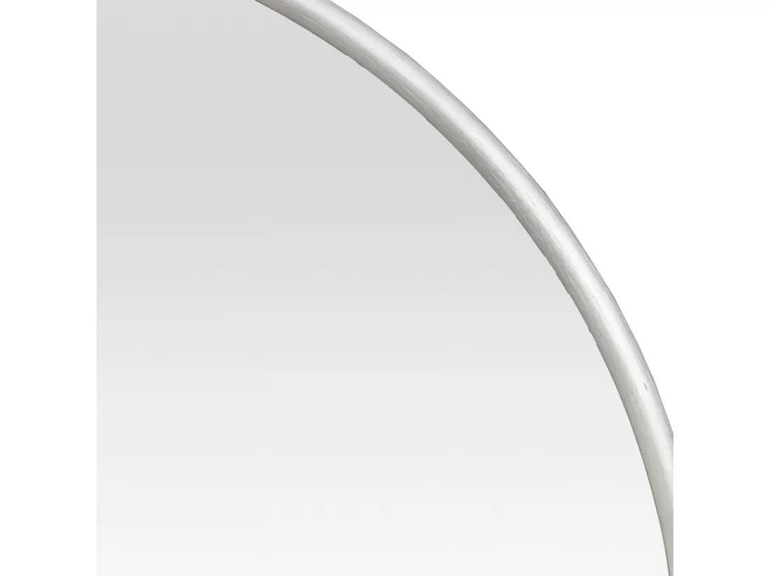 Miroir mural ovale 40 argenté 80 x 2.8 x 40 cm 03_0007953