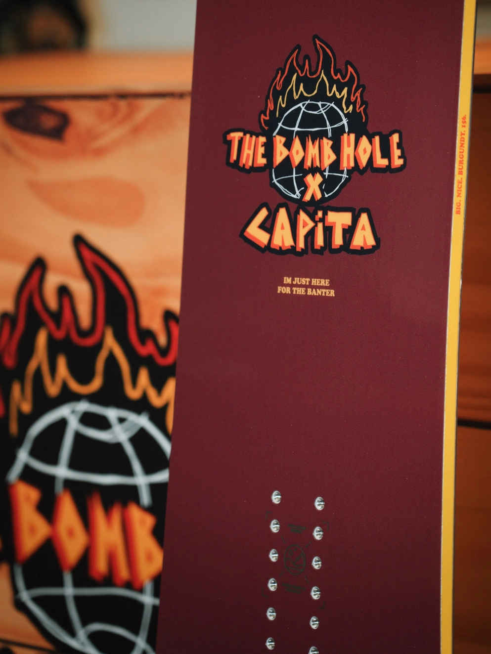 CAPiTA Indoor Survival x Bomb Hole 2025 Snowboard multi